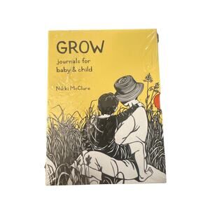 NEW Grow Journals for Baby & Child Nikki McClure Sasquatch Books Keepsake Gift
